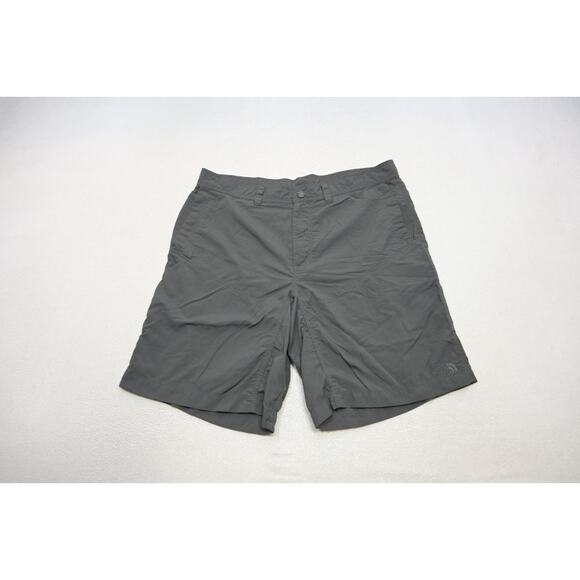 The North Face Nylon Tech Shorts Fishing Hiking Trekking Gray Mens Sz 38 - Picture 1 of 9